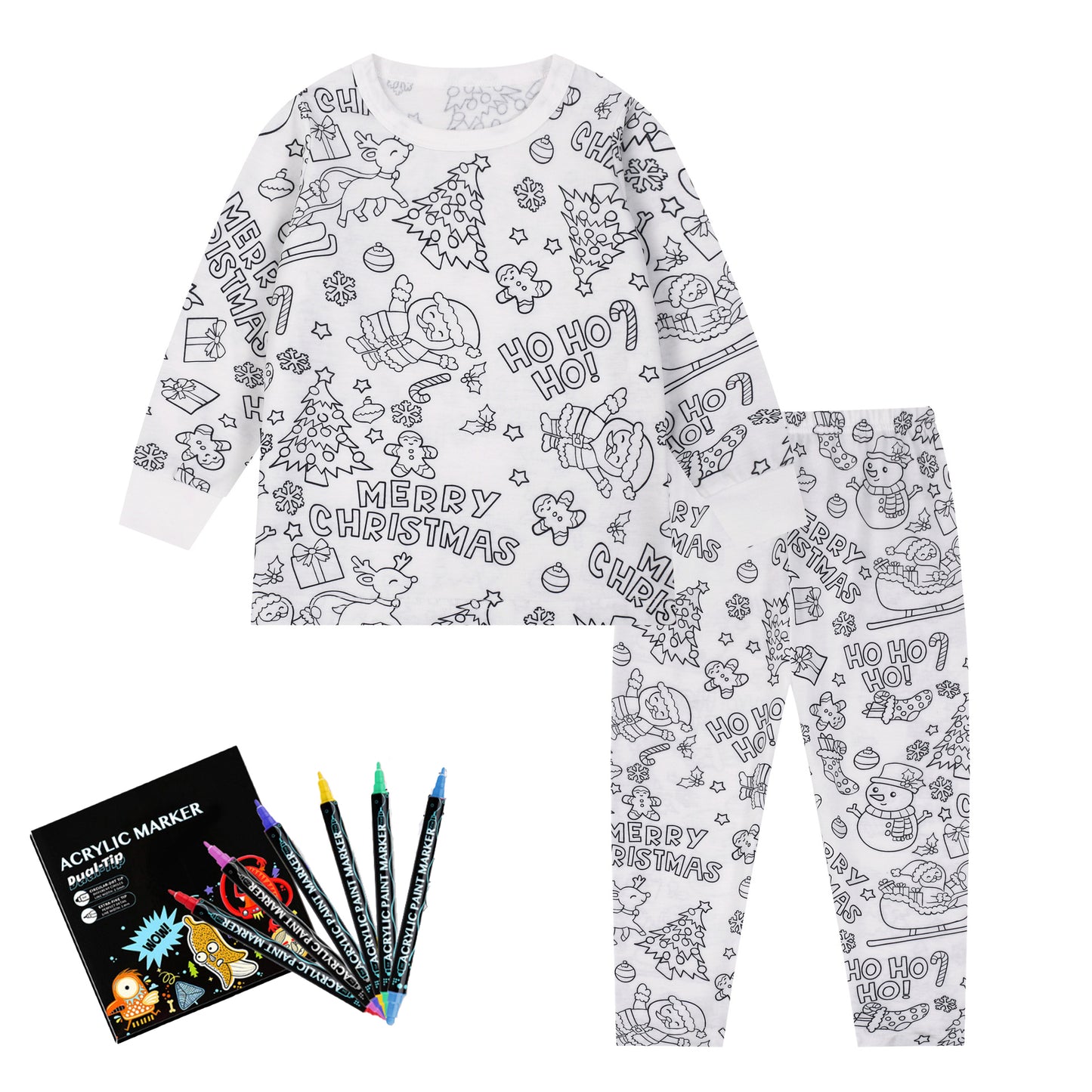 Coloring Pajamas for Kids