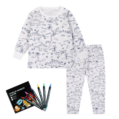 Coloring Pajamas for Kids