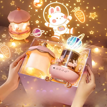 Princess Dream Carousel Night Light