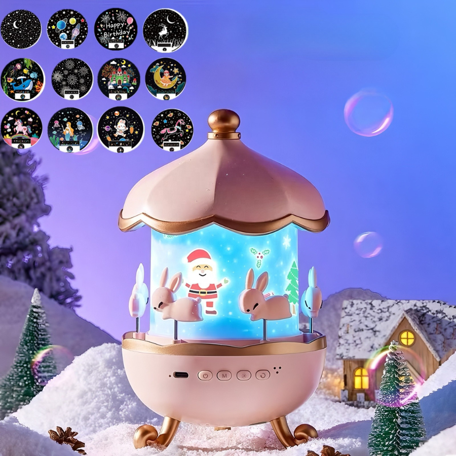 Princess Dream Carousel Night Light