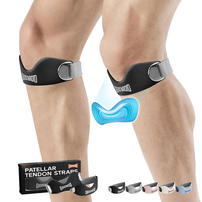Patellar Support Straps For Knee Pain (2 Straps Included)