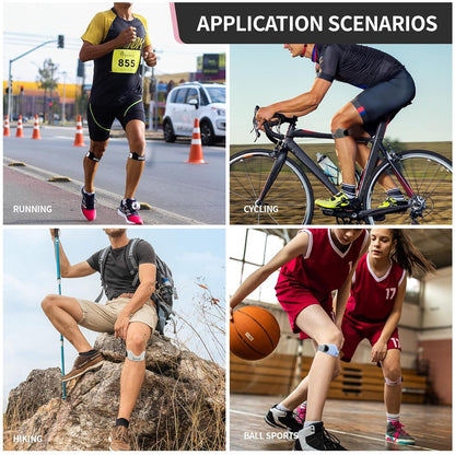 Patellar Support Straps For Knee Pain (2 Straps Included)